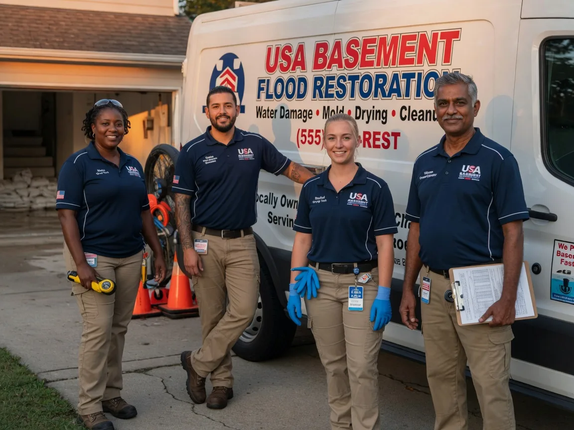 Basement Flood Cleanup company in Wayne, ME